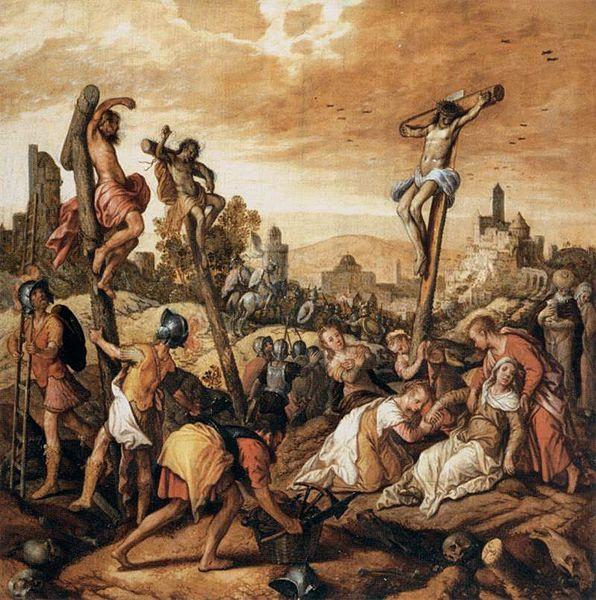 Christ on the Cross, Joachim Beuckelaer